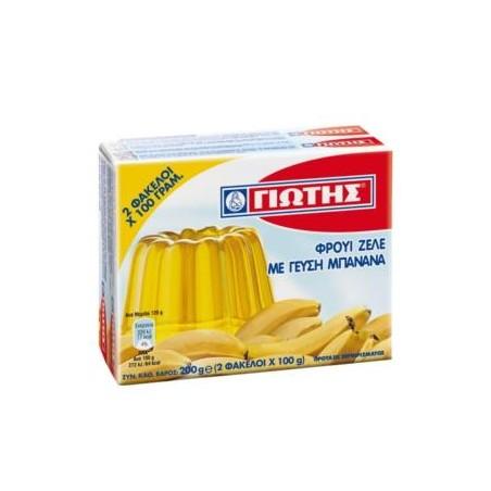 Préparation pour gelée parfumée à la banane JOTIS 200 g (2 sachets de 100 g)