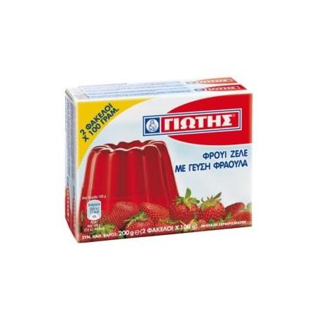 Préparation pour gelée parfumée à la fraise JOTIS 200 g (2 sachets de 100 g)
