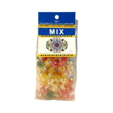 Bonbons grecs durs et ronds aux goûts fruités ELLIE 200 g