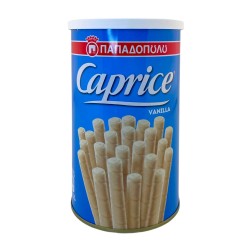 Gaufrettes CAPRICE fourrées à la vanille PAPADOPOULOU 250 g