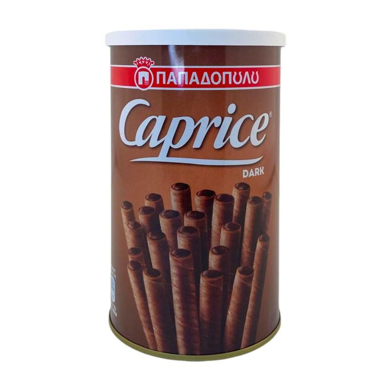 Gaufrettes CAPRICE fourrées au chocolat noir PAPADOPOULOU 250 g Gaufrettes CAPRICE fourrées au chocolat noir PAPADOPOULOU 250 g