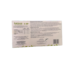 Baklava grec aux pistaches en 6 poches individuelles ELLIE 230 g