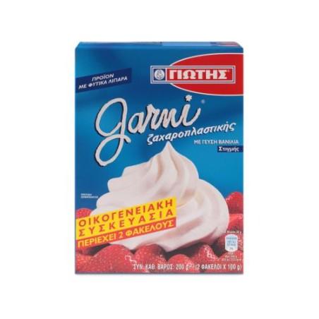 Préparation pour crème chantilly à la vanille grecque rapide JOTIS 200 g