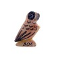 Chouette en terre cuite fait main IDOLS ART 7.5 cm