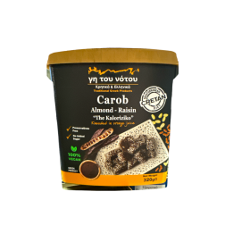 Biscuits à la caroube, aux amandes et aux raisins GI TOU NOTOU 320 g