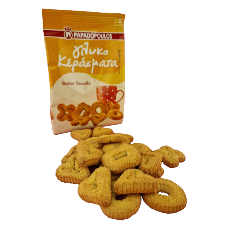 Assortiment de biscuits grecs pour le café PAPADOPOULOU 330 g