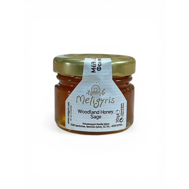 Miel de la forêt et de la sauge MELIGYRIS pour Box "Boîtes Cadeaux" 30 g