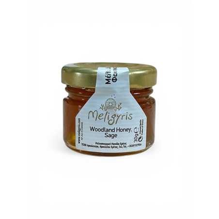 Miel de la forêt et de la sauge MELIGYRIS pour Box "Boîtes Cadeaux" 30 g