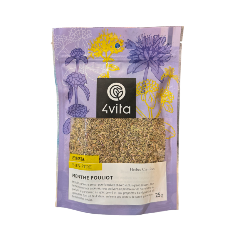 Tisane - Menthe pouliot "fliskouni" 4VITA 25 g Tisane - Menthe pouliot "fliskouni" 4VITA 25 g
