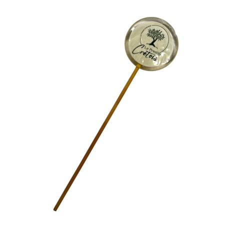 Sucette au parfum d’enfance signée Le Prestige Crétois KING OF CANDY Diam. 6 cm