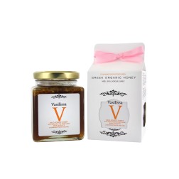 Miel de forêt sauvage avec gelée royale et pollen frais BIO VASILISSA 250 g