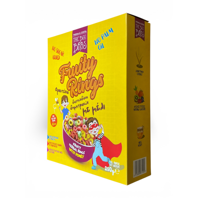 Céréales fruitées au miel THE BEE BROS 250 g Céréales fruitées au miel THE BEE BROS 250 g