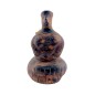 Figurine de femme assise en terre cuite fait main IDOLS ART hauteur 15.50 cm