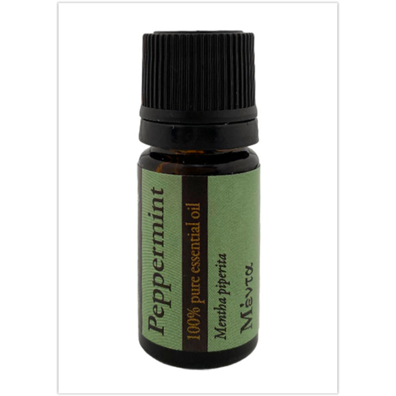 Huile Essentielle menthe poivrée Mentha Piperita EVERGETIKON 5 ml Huile Essentielle menthe poivrée Mentha Piperita EVERGETIKON 5 ml