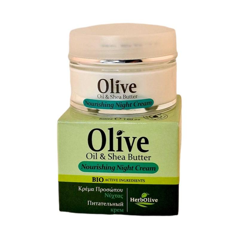 Crème de nuit à l'huile d'olive HERBOLIVE 50 ml