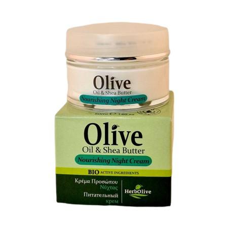 Crème de nuit à l'huile d'olive HERBOLIVE 50 ml