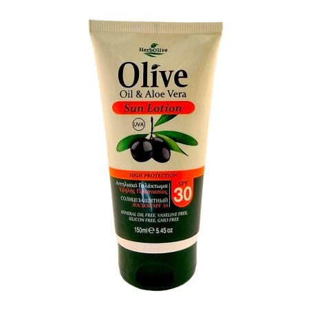 Protection soleil - indice 30 SPF HERBOLIVE 150 ml