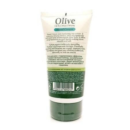 Crème mains à l'huile d'Olive & Dictame HERBOLIVE 150 ml