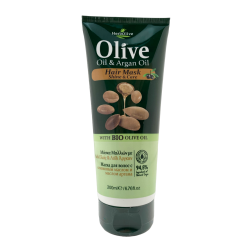 Masque de cheveux à l'huile d'olive et à l'huile d'argan HERBOLIVE 200 ml