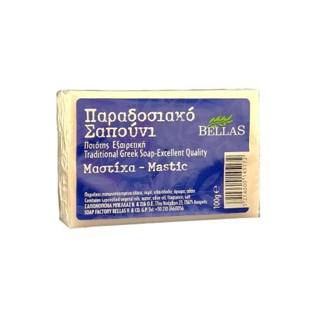Savon à l'huile d'olive parfumé au mastic BELLAS 100 g