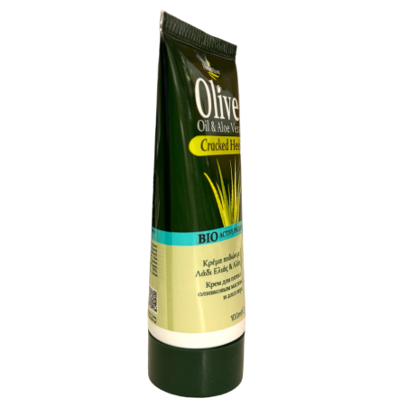 Crème pour les pieds ' Cracked Heel' à l'huile d'olive et à l' aloe Vera HERBOLIVE 100 ml