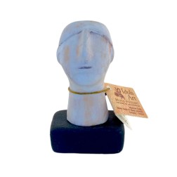 Tête figurine cycladique fait main IDOLS ART 17 cm