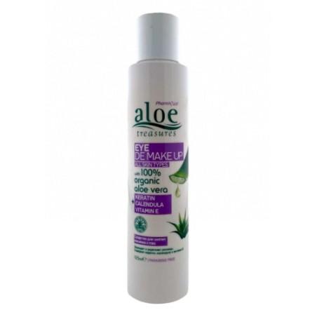 Démaquillant pour les yeux à l'aloe vera BIO et à l'huile ALOE TREASURES 125 ml