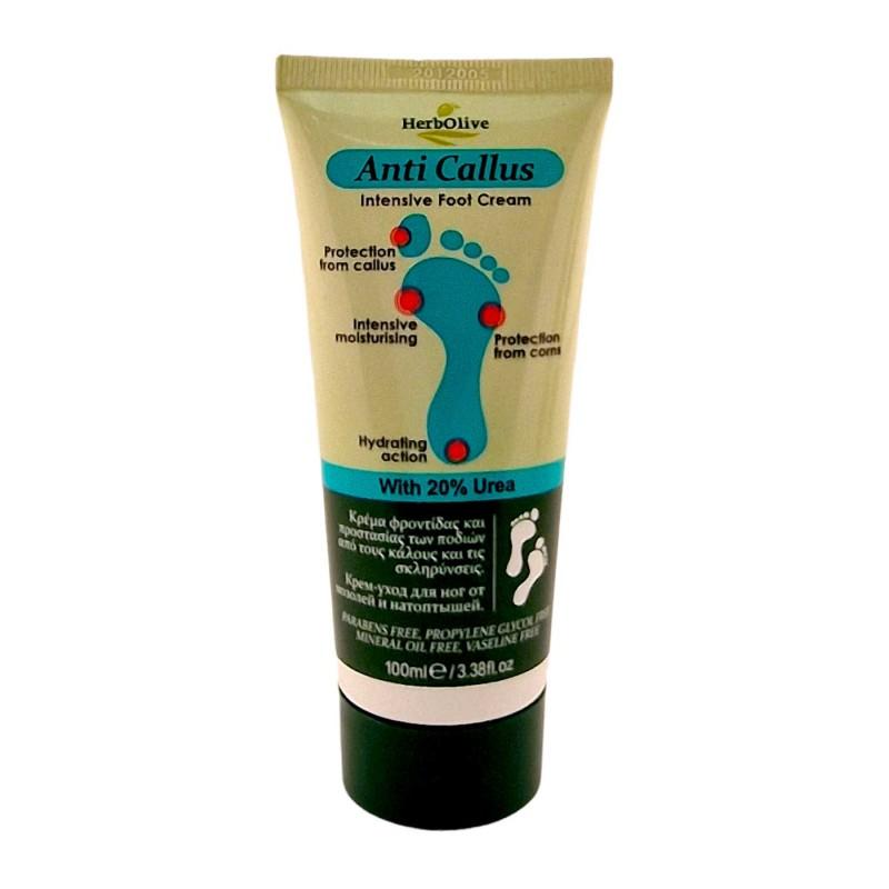 Crème Pieds Anti-Callosites HERBOLIVE 100 ml