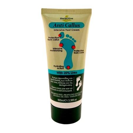 Crème Pieds Anti-Callosites HERBOLIVE 100 ml