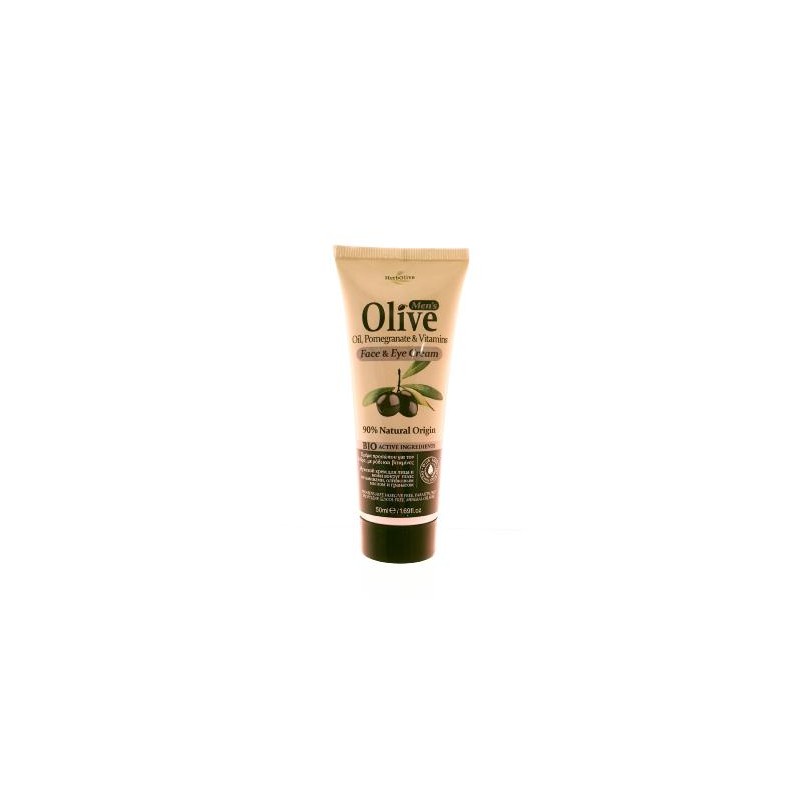 Crème visage et yeux pour homme HERBOLIVE 50 ml