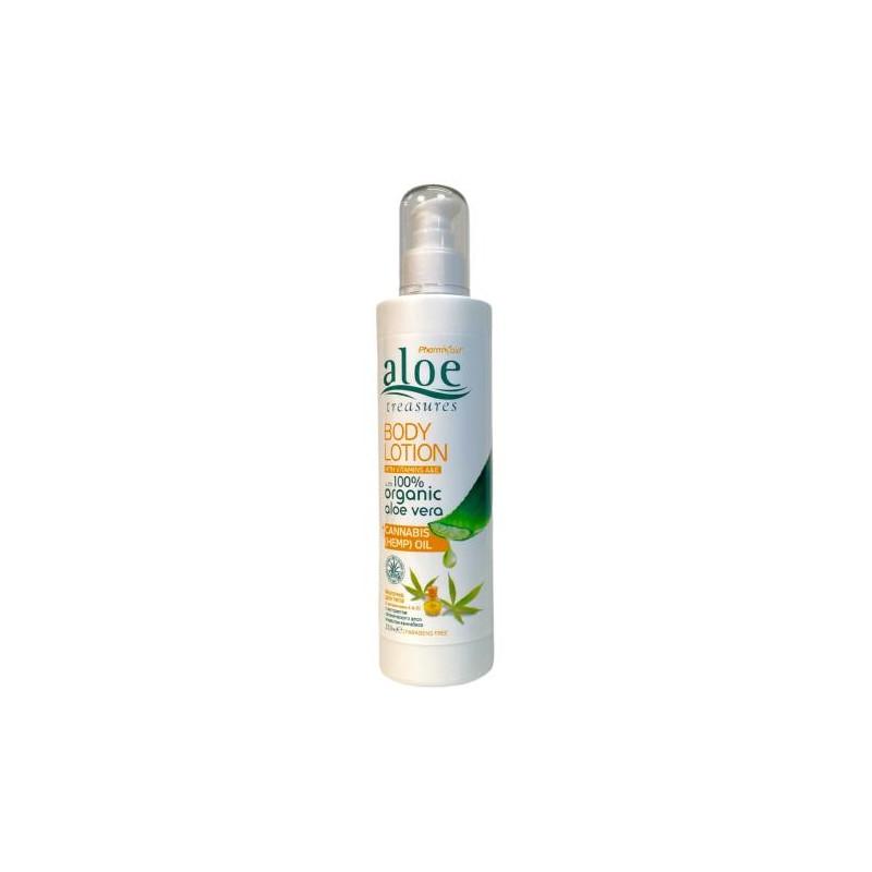 Body Lotion à l'aloe vera et cannabis PHARM'AID 250 ml
