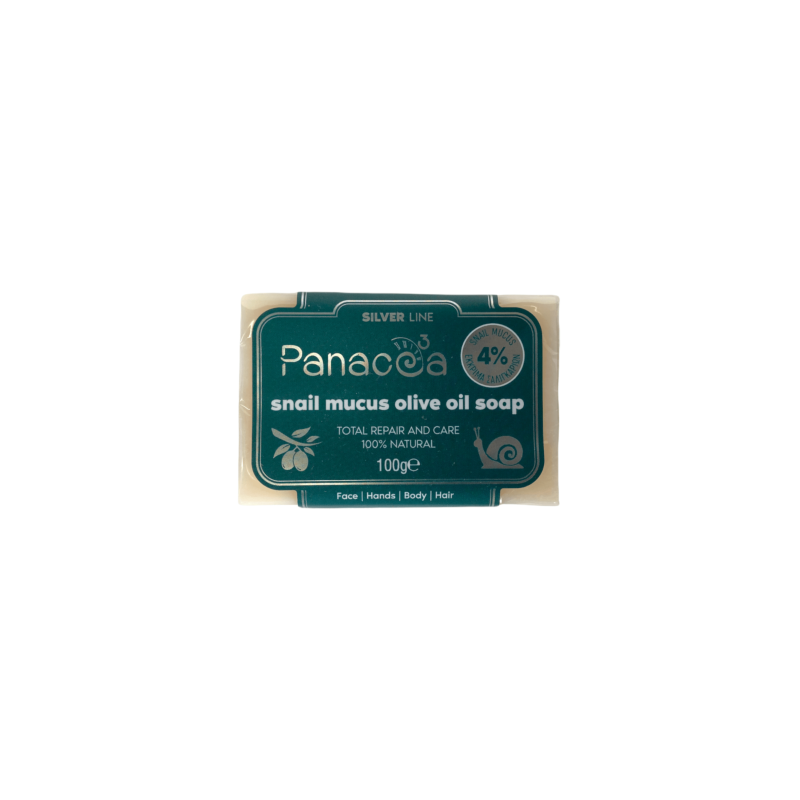 Savon à la bave d'escargot 4% Silver Line ESCARGOT DE CRETE100 g Savon à la bave d'escargot 4% Silver Line ESCARGOT DE CRETE100 g