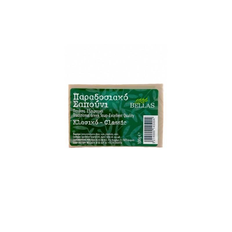 Savon à l'huile d'olive naturel BELLAS 100 g