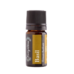 Huile essentielle de basilic (Ocimnum Basilicum) EVERGETIKON 5 ml