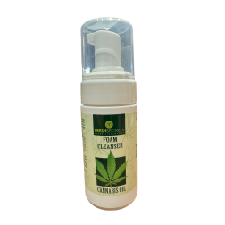 Mousse nettoyante visage à l'huile de chanvre FRESHSECRETS 100ml