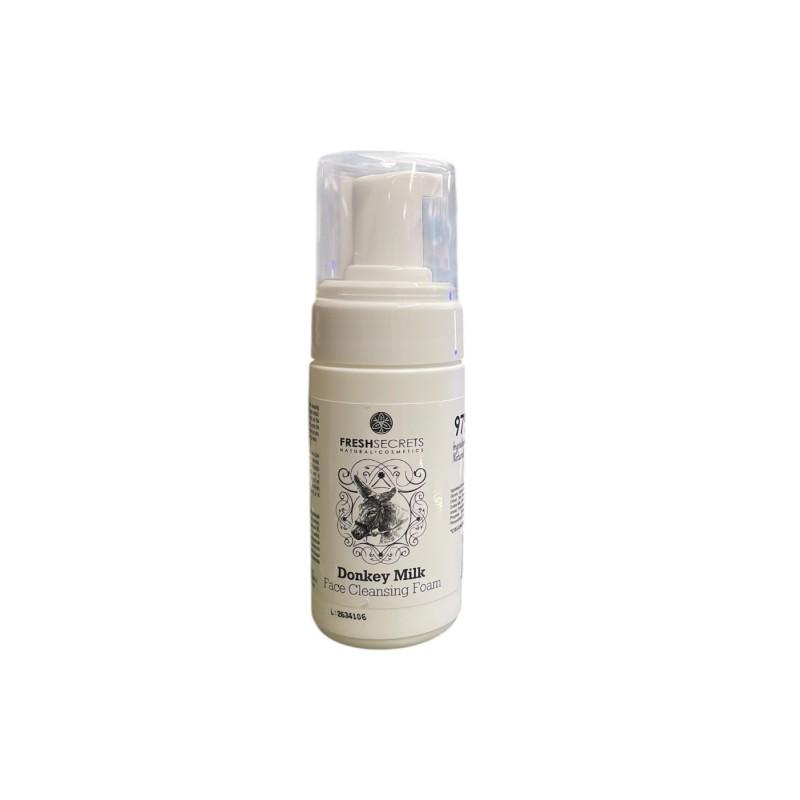 Mousse nettoyante visage au lait d'ânesse FRESH SECRETS 100ml