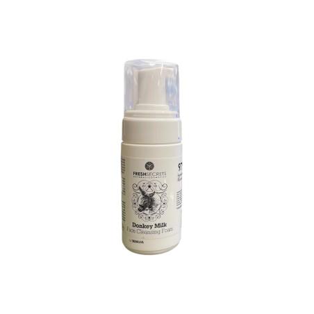 Mousse nettoyante visage au lait d'ânesse FRESH SECRETS 100ml