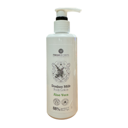 Lotion pour le corps au lait d'ânesse et à l'aloe vera FRESHSECRETS 200ml
