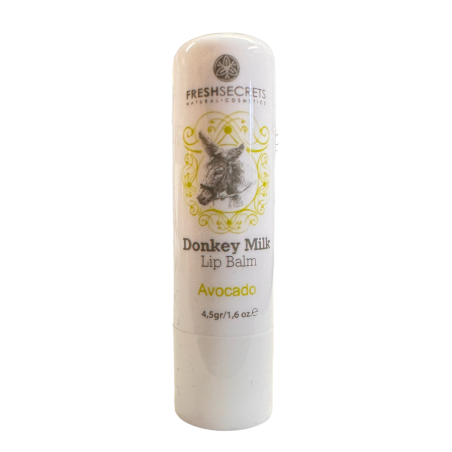 Baume à lèvres au lait d'ânesse Avocat FRESHSECRETS 4,5g