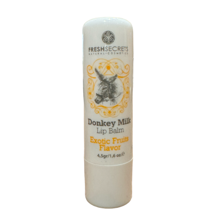 Baume à lèvres au lait d'ânesse Fruits Exotiques FRESHSECRETS 4,5g