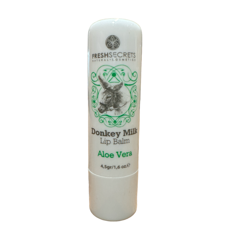 Baume à lèvres au lait d'ânesse Aloe Vera FRESHSECRETS 4,5g
