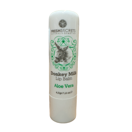 Baume à lèvres au lait d'ânesse Aloe Vera FRESHSECRETS 4,5g