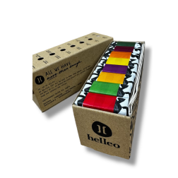 Coffret ECOSYSTEM de 8 savons aux parfums naturels HELLEO 8 X 30 g