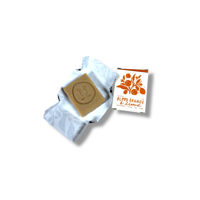 Savon à l'huile d'olive, orange et au citron vert HELLEO 30 g