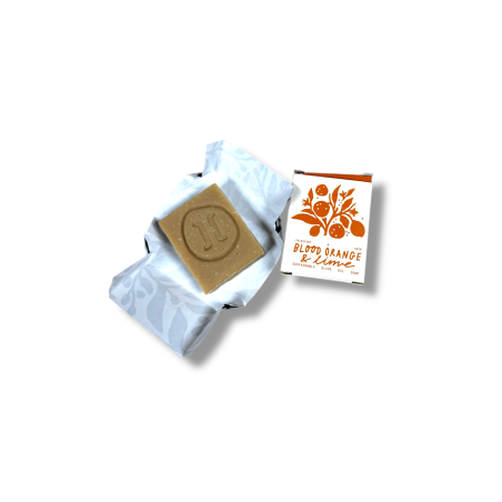 Savon à l'huile d'olive, orange et au citron vert HELLEO 30 g
