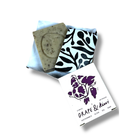 Savon à l'huile d'olive, raisin et kiwi HELLEO 30 g
