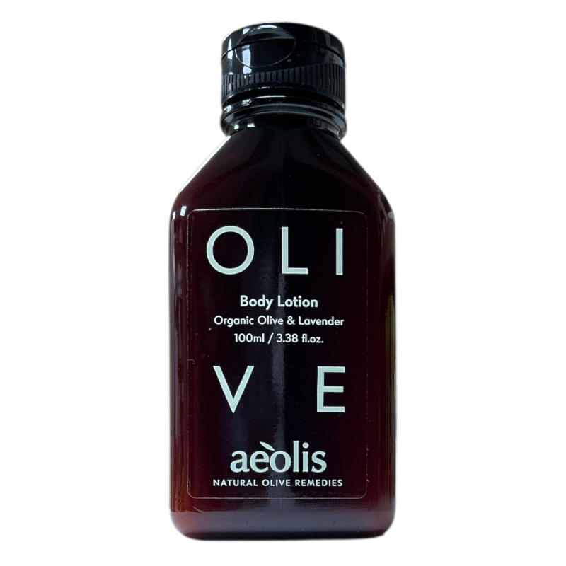 Body lotion à l'olive et à la lavande AEOLIS 100 ml Body lotion à l'olive et à la lavande AEOLIS 100 ml