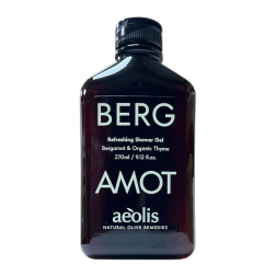 Gel douche afraîchissant au bergamote et thym BIO AEOLIS 270 ml