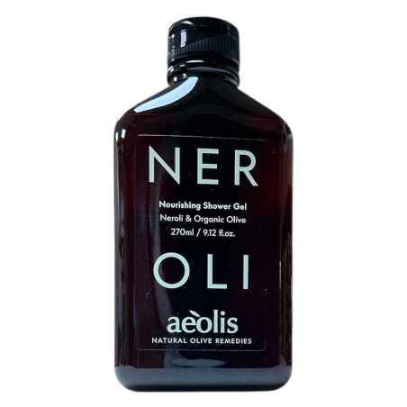 Gel Douche nourrissant au Néroli & aux Feuilles d’Olivier BIO AEOLIS 270 ml