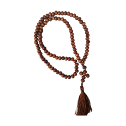 Chapelet 100 nœuds en bois